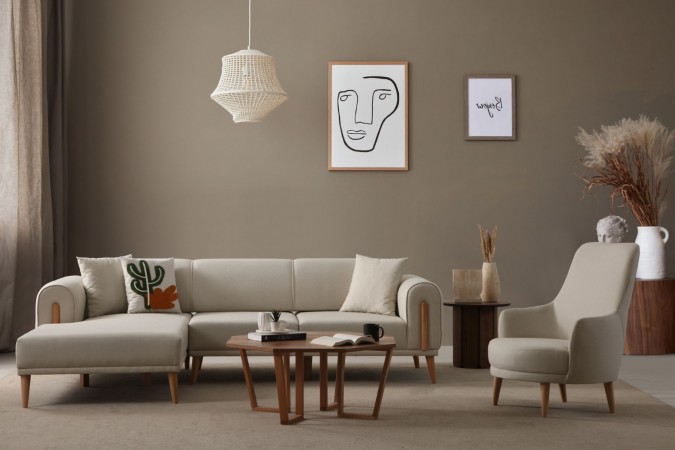 LEON KÖŞE KOLTUK SOL KÖŞE + BERJER